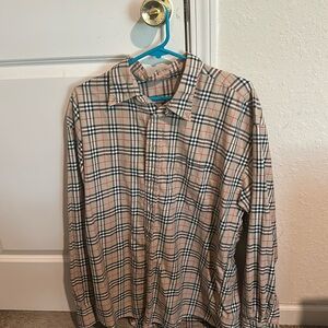 Burberry xl polo shirt